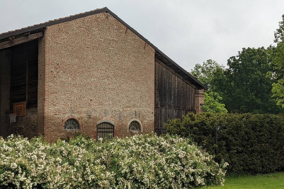 Vista del fienile
