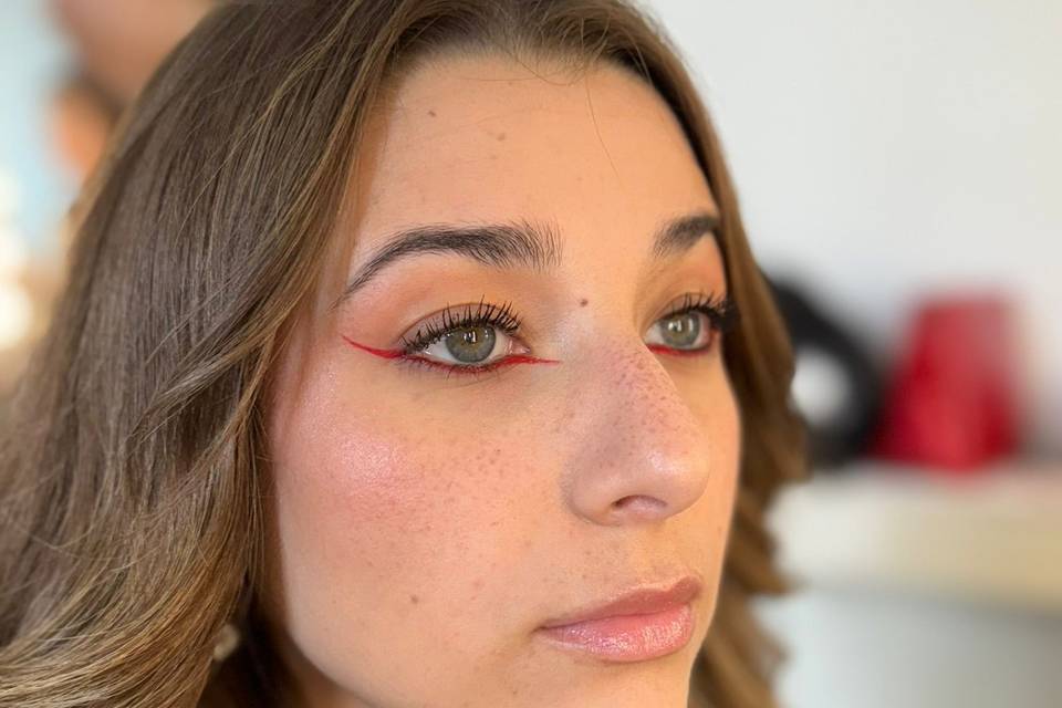 Trucco con dettaglio