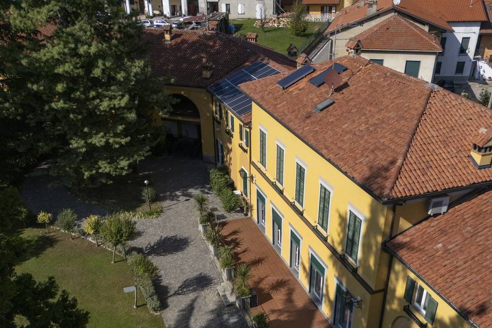 Vista su terrazzo