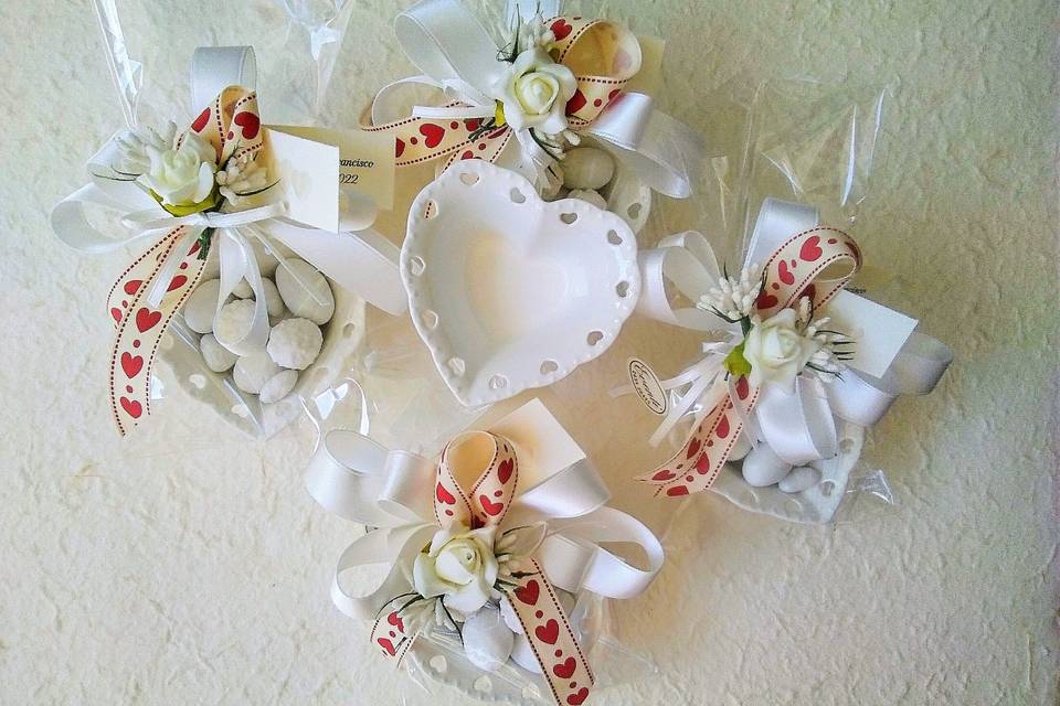 Cuore & confezione confetti