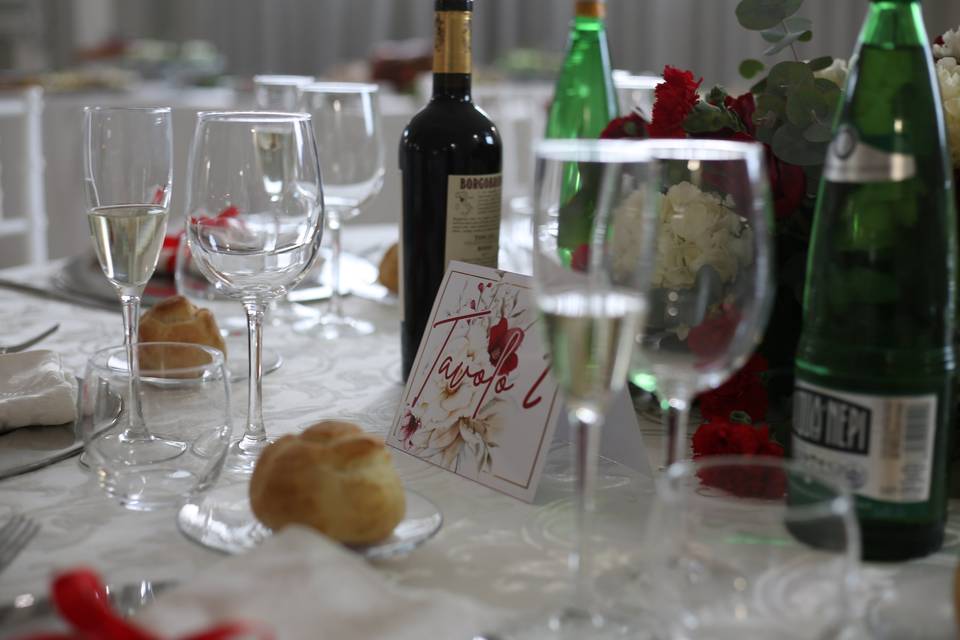 Mise en place floreale