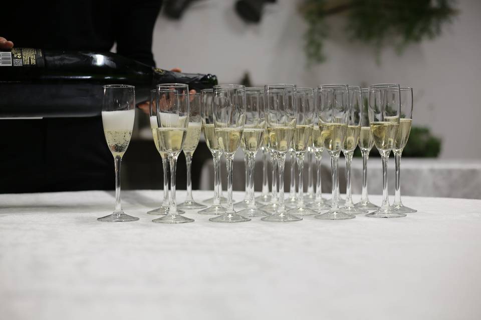 Prosecco di benvenuto