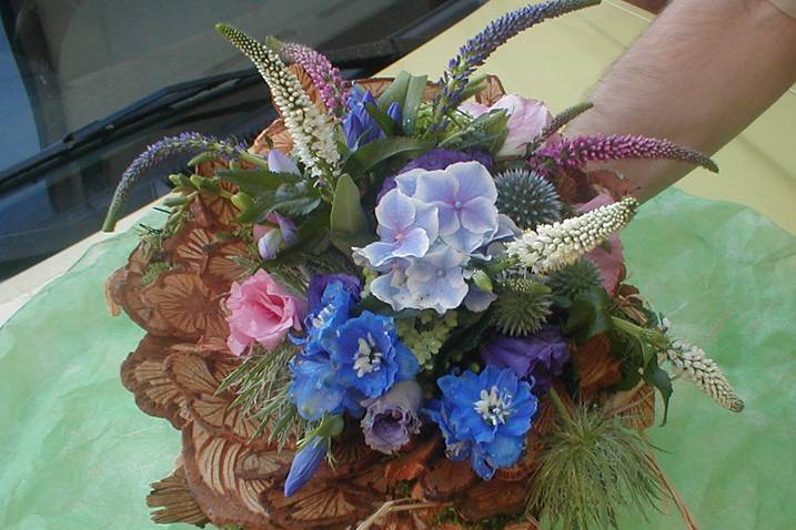 Bouquet azzurro