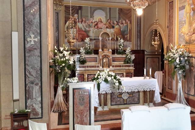 Allestimento chiesa