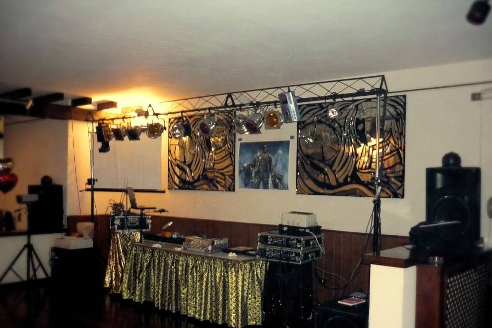 Allestimento DJ Set