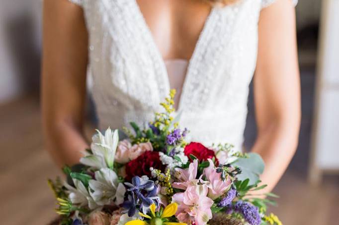Bouquet fiori di campo-sposa