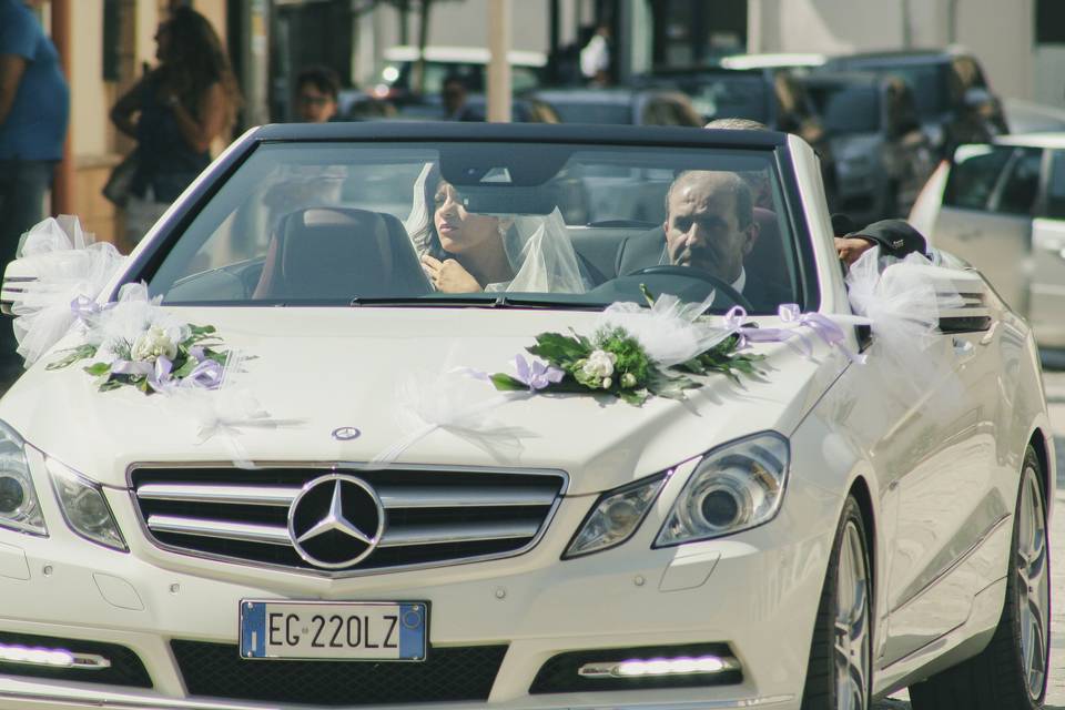 L'auto della sposa