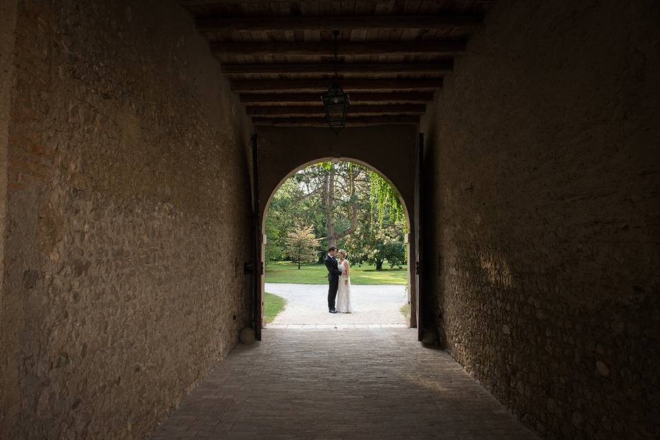 Il bacio degli sposi