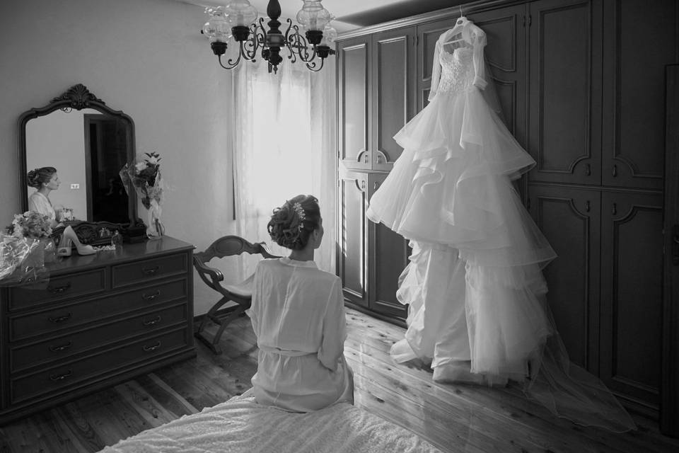 L'abito della sposa