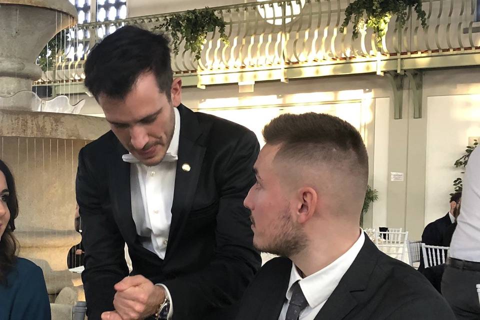 Prestigiatore matrimonio