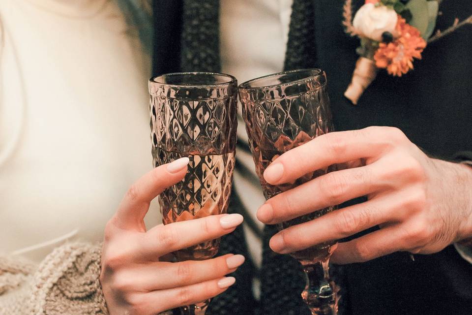 Bicchieri di nozze