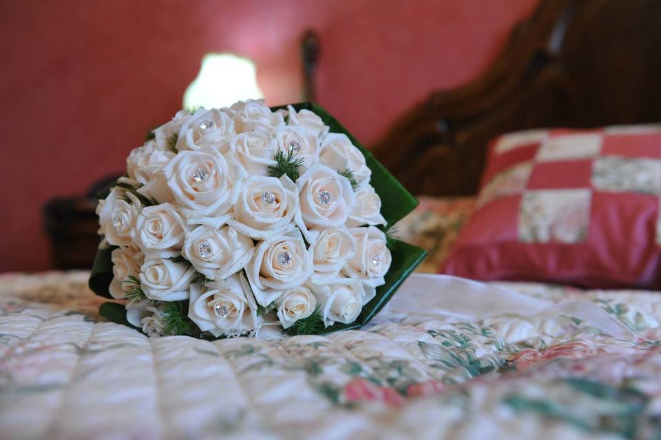 Bouquet da sposa rose