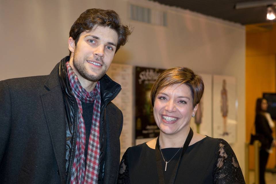 Tiziana Marra e Roberto Bolle