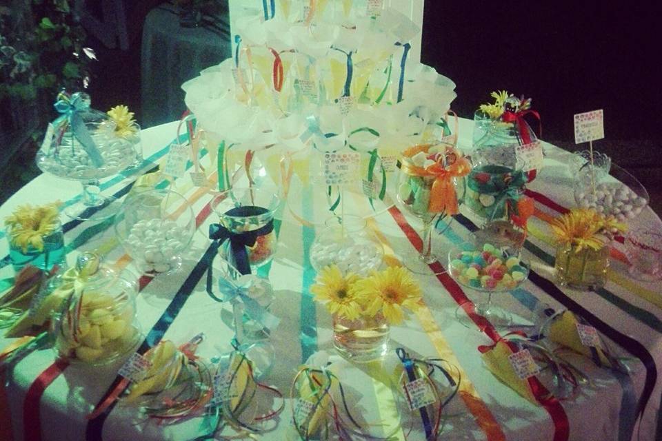 Sweet Table Rainbow