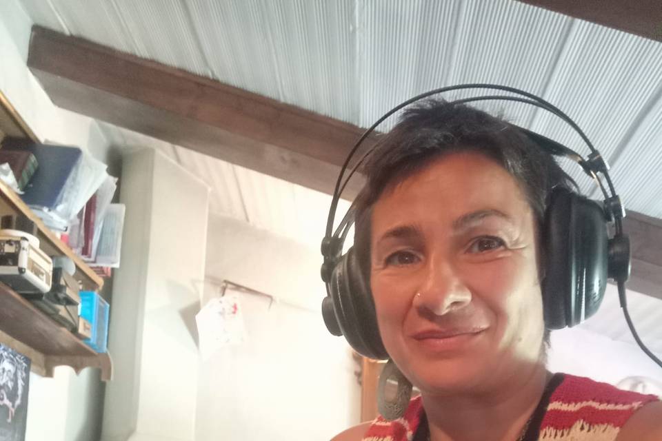 In studio