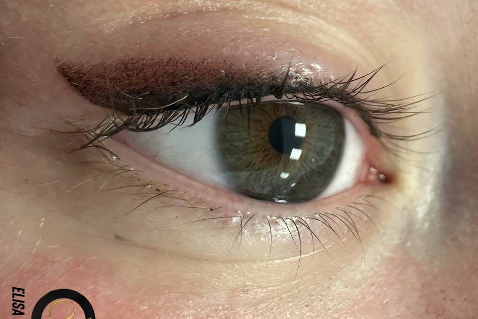 Effetto eye liner sfumato