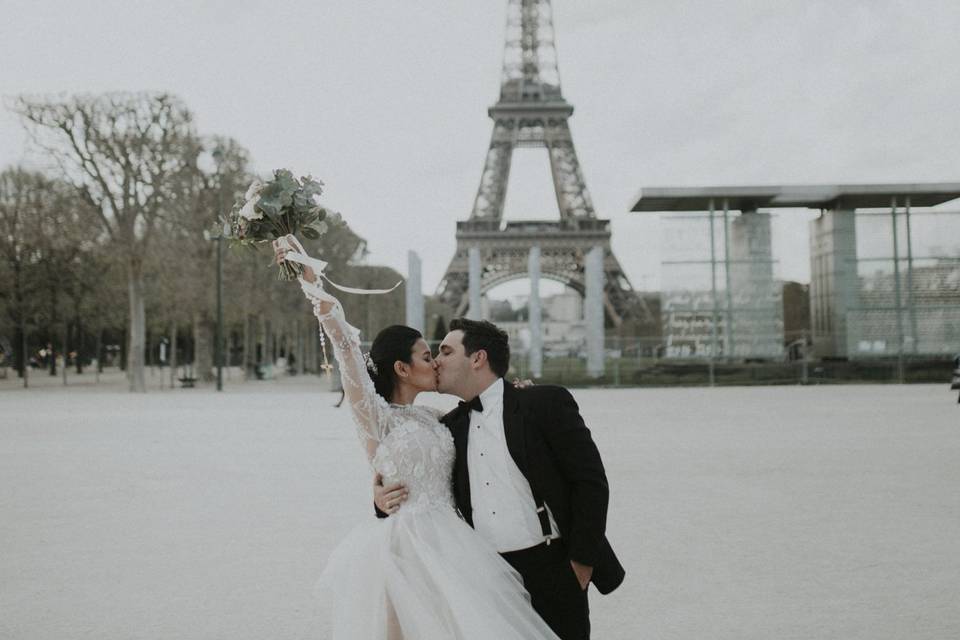 Wedding in paris