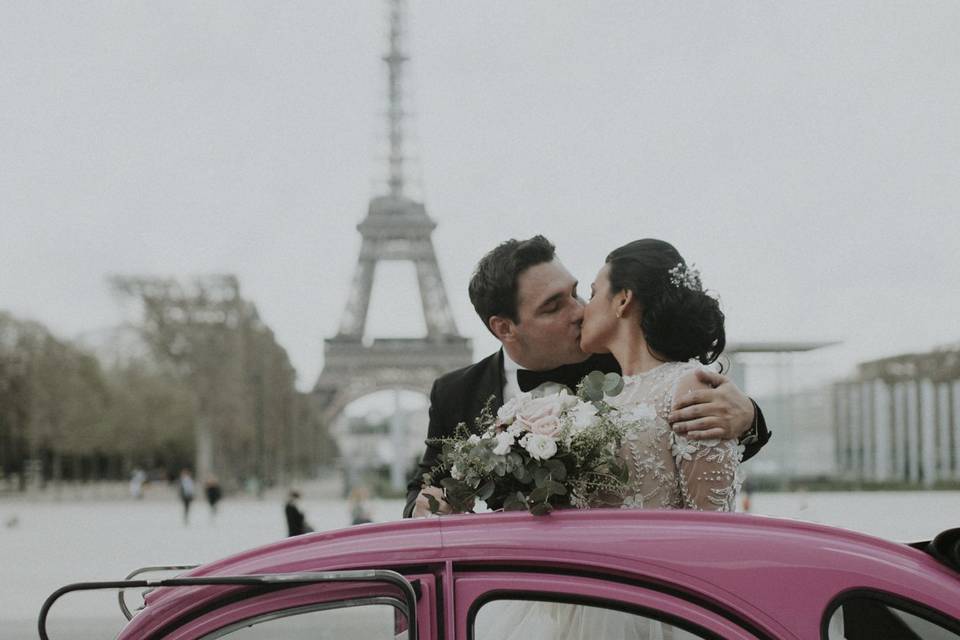 Wedding in paris