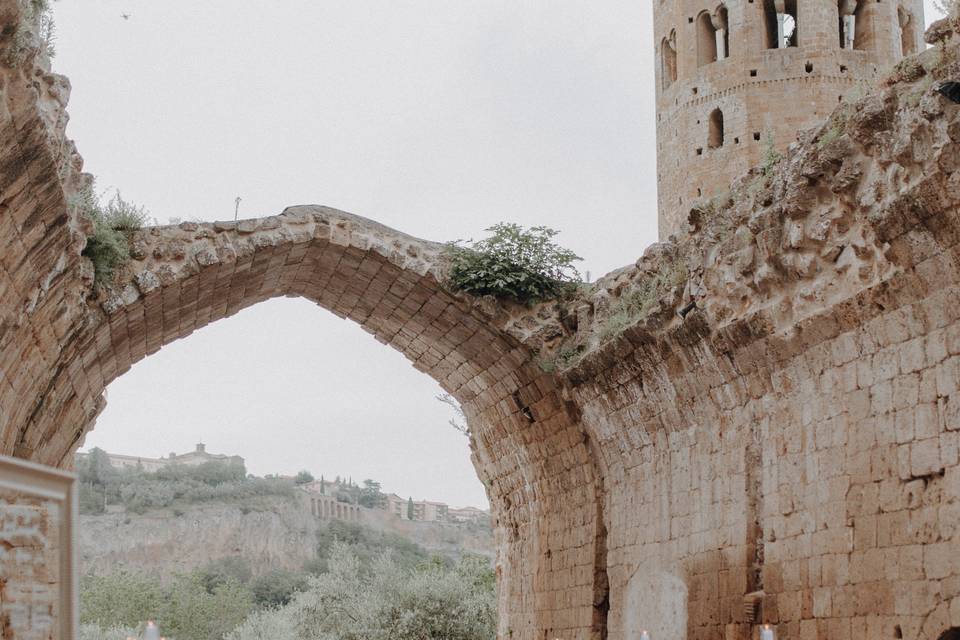 Beautiful wedding in umbria