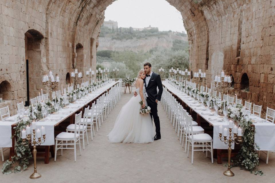 Beautiful wedding in umbria