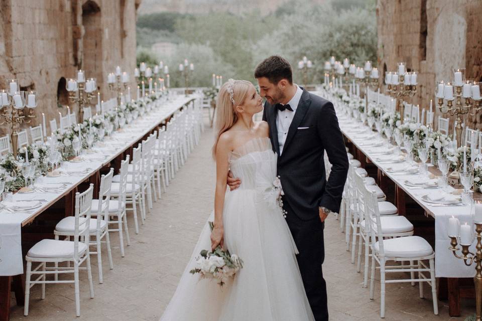 Beautiful wedding in umbria