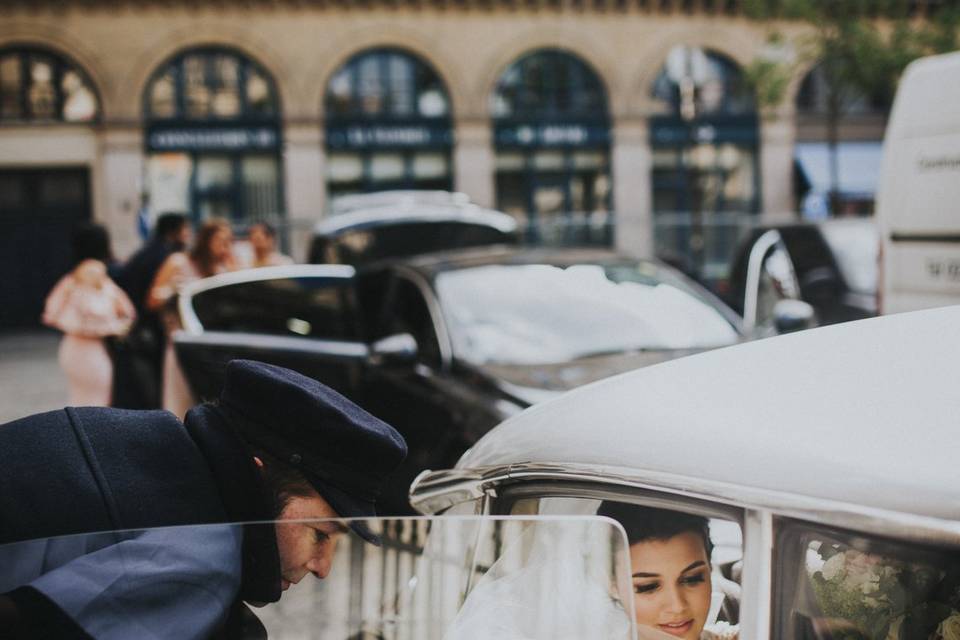 Wedding in paris