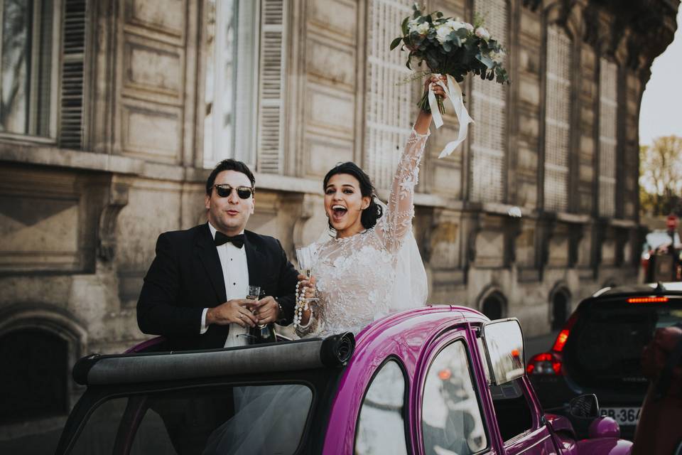 Wedding in paris