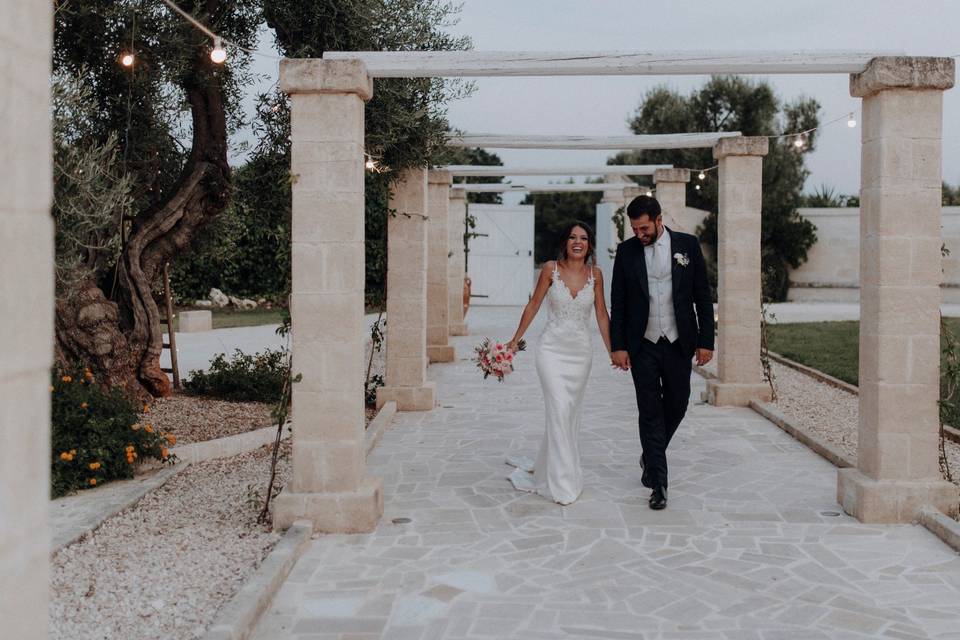 Beautiful wedding in apulia