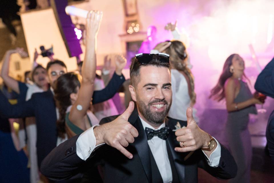 Festa con gli amici