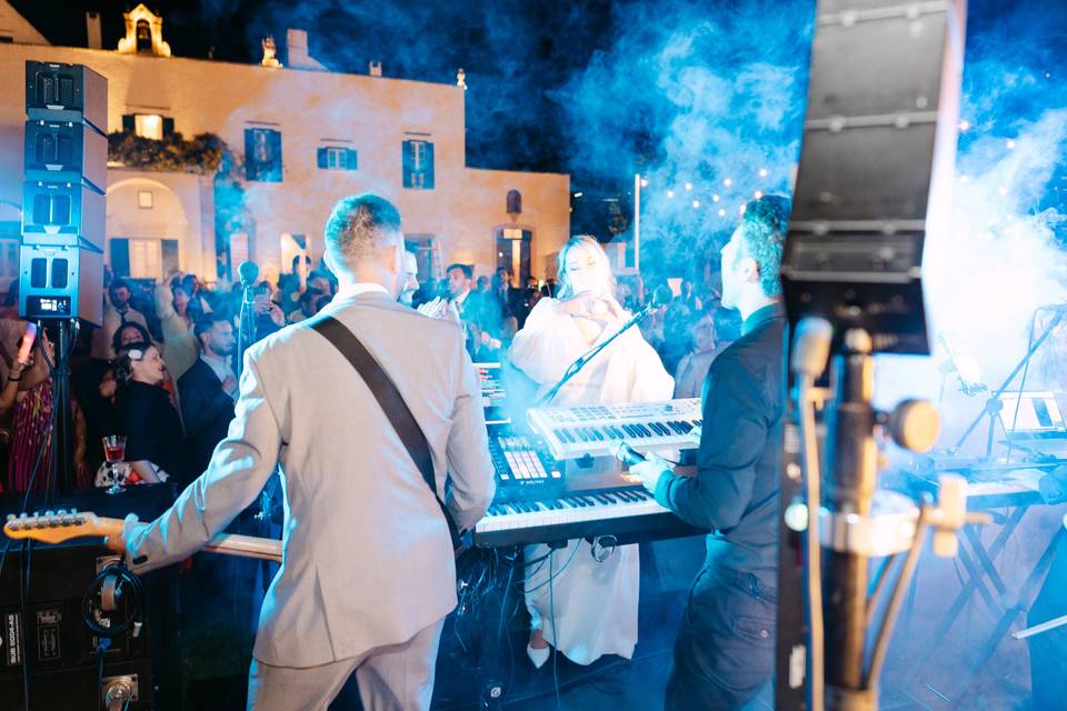 Festa con gli amici
