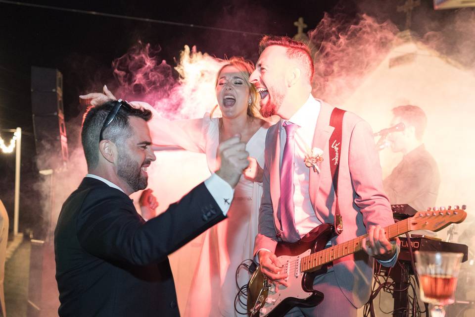 Festa con gli amici