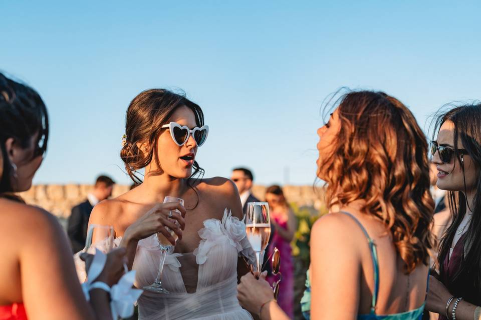 Festa con gli amici