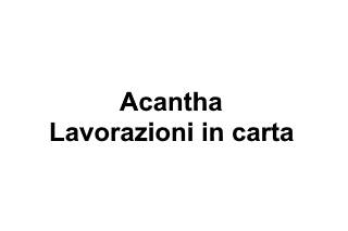 Acantha - lavorazioni in carta