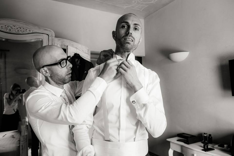 Preparazione sposa