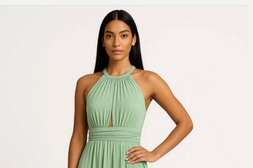 Abito tulle aloe