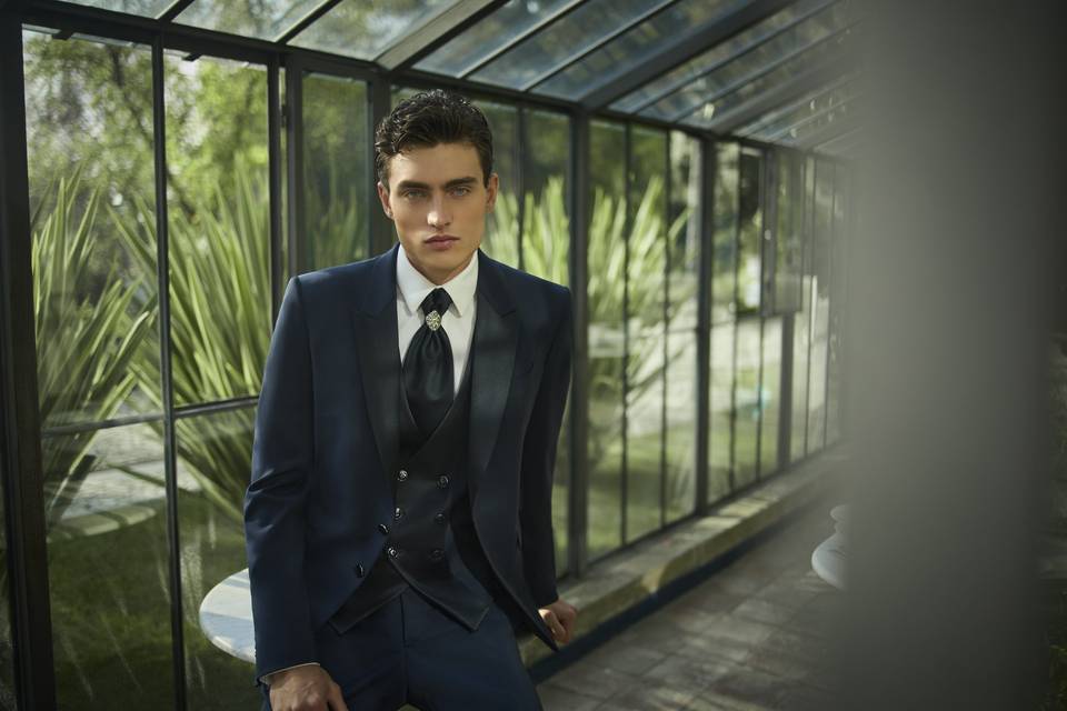 Smoking blu Carlo Pignatelli