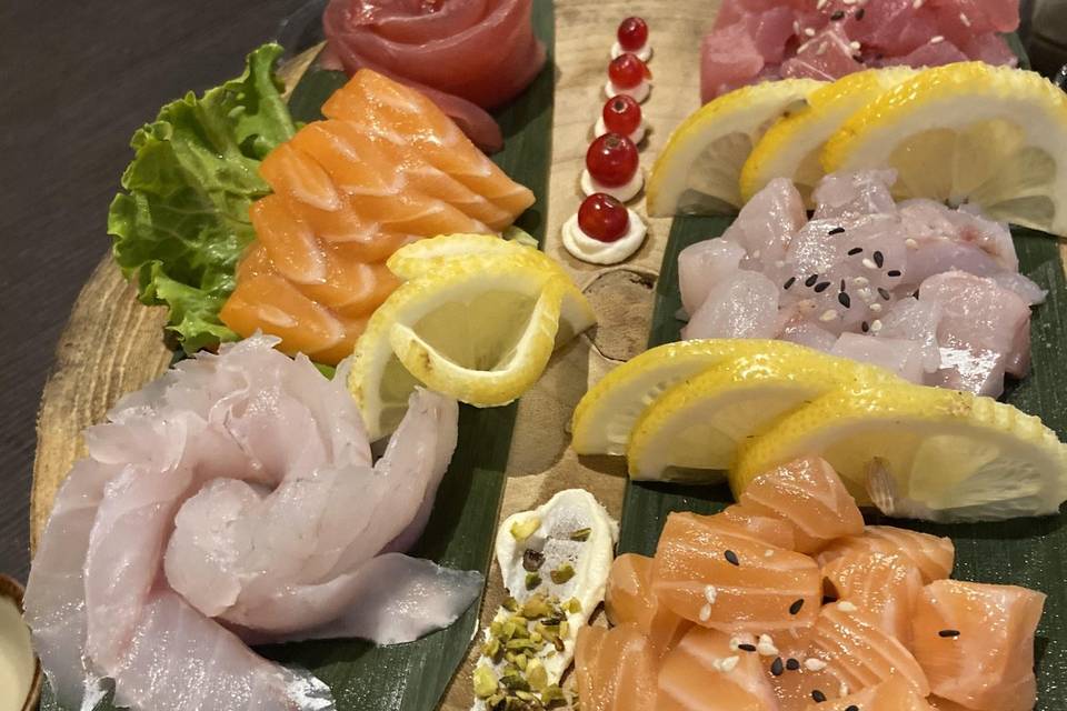 Mix sashimi