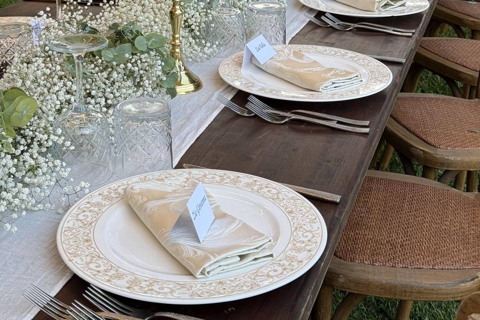 Tavolo imperiale La Falconiera