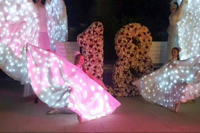 Farfalle luminose Wedding