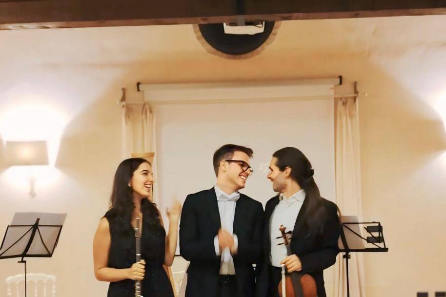 Trio flauto, viola e arpa