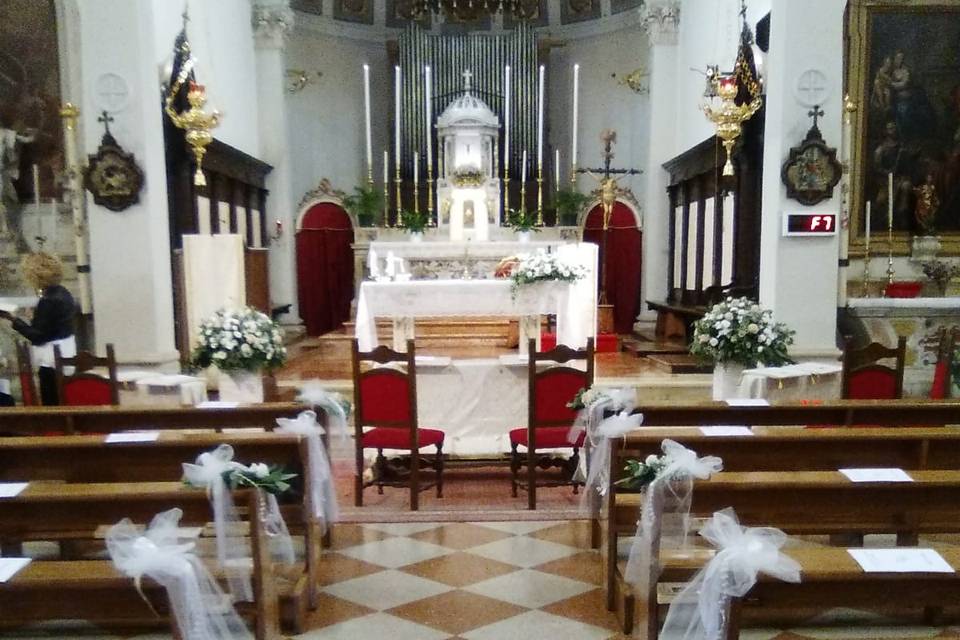 Allestimento chiesa