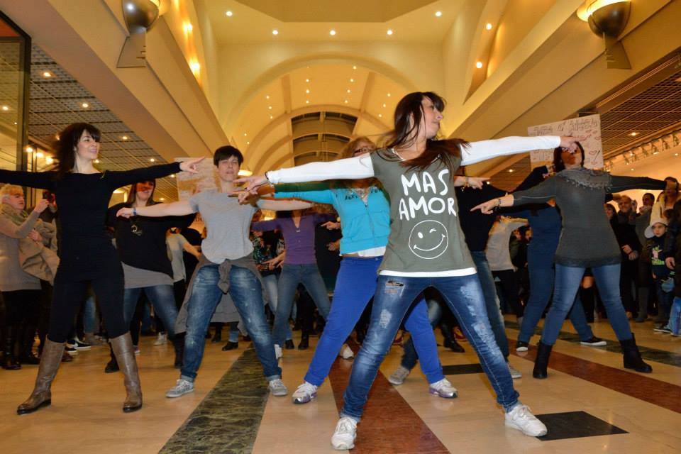 Flash Mob proposta di nozze