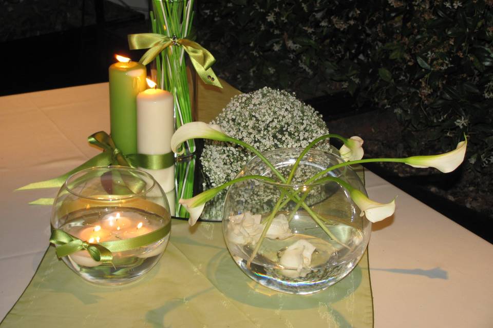 Allestimento buffet serale
