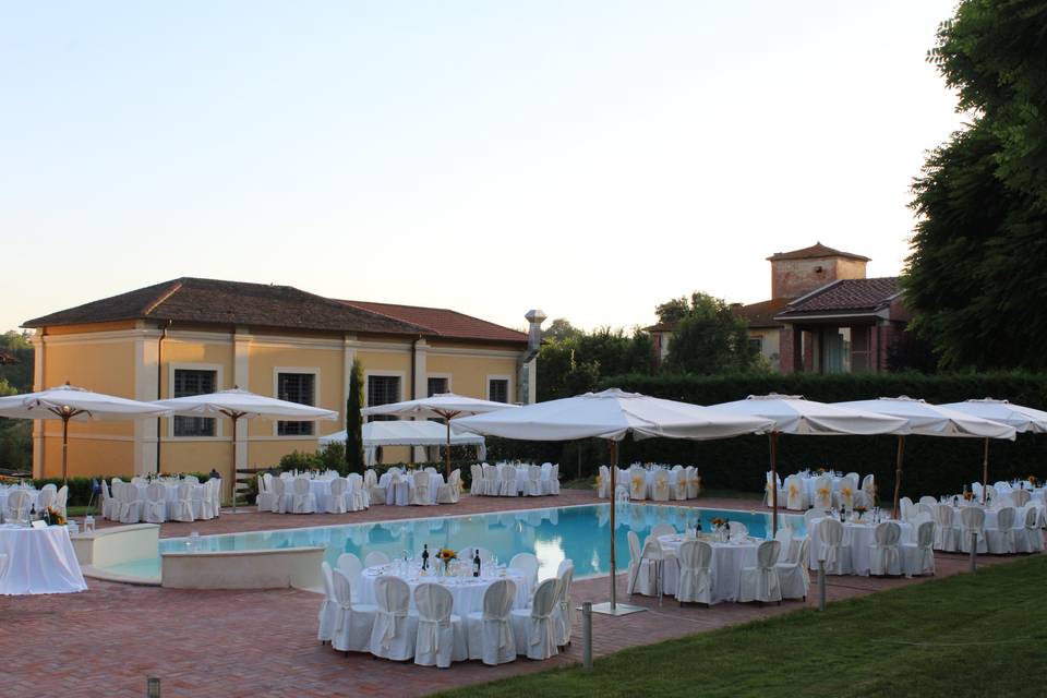 Matrimonio piscina