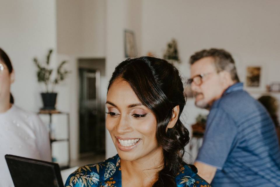 Preparazione sposa
