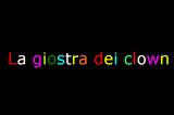 La giostra dei clown logo