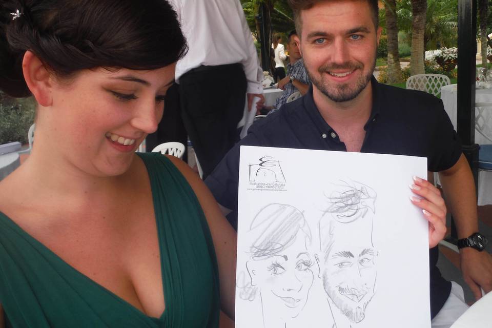 Caricaturista Gennaro Varriale Gonzalez