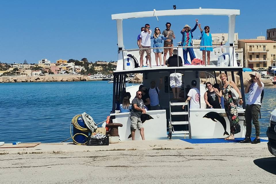 Wedding boat