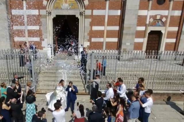 Ripresa con Drone