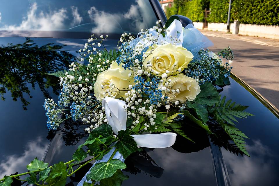 Allestimento fiori freschi